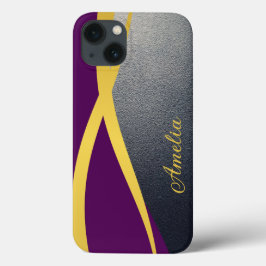 Elegant Glitter monogrammat Namn