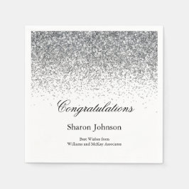 Elegant Glitter Pension Party Pappersservett