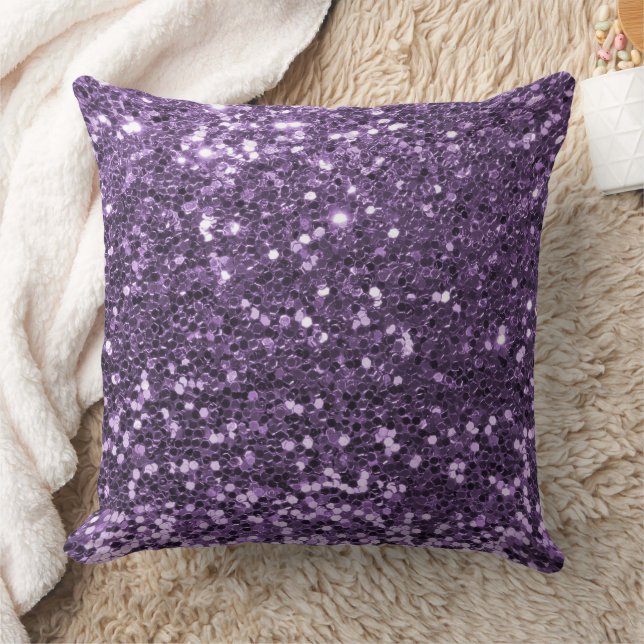 Elegant Glitter Texture design Kudde (Filt)