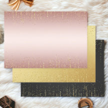 Elegant glitter Wrapping Papper Flat Lakan set av 