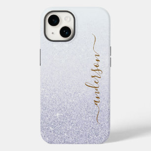 Elegant glittermonogrammerat namn