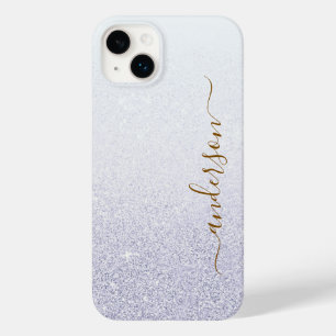 Elegant glittermonogrammerat namn