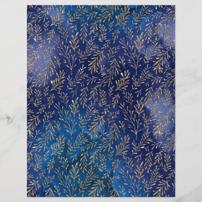 Elegant glittertextur scrapboks papper (Framsida)