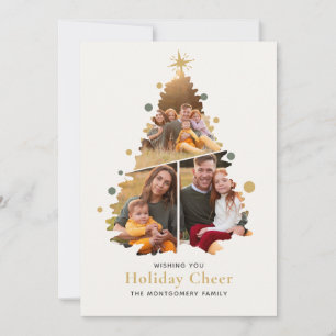 Elegant God jul 4 Photo Family News Julkort