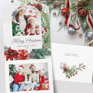 Elegant God jul Botanical Arch Photo