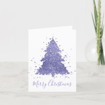 Elegant God jul | Charming Lila Träd