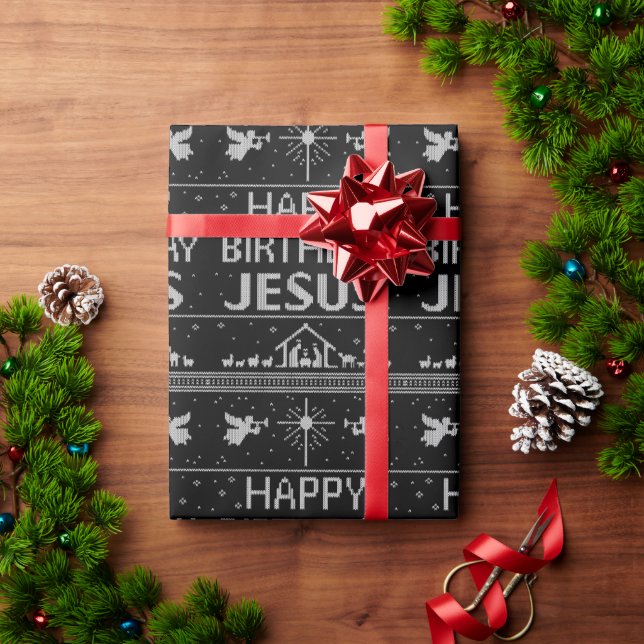Elegant God jul Christian Religiösa Presentpapper (Julgåva)