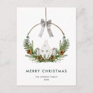 Elegant God jul Composition Company Vykort