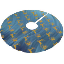 Elegant God jul Guld Santa Hjort julafton patte