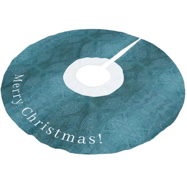 Elegant God jul Julgransmatta Borstad Polyester (Vinklad)