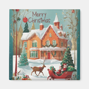 Elegant God jul Magnet