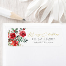 Elegant God jul Returetiketter