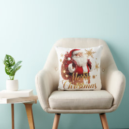 Elegant God Jul Tomte Kudde