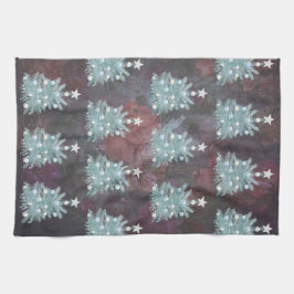 Elegant God jul Träd Kitchen Towel Kökshandduk