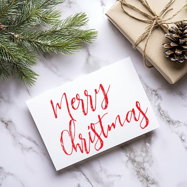 Elegant God jul Vykort (Elegant christmas postcard)