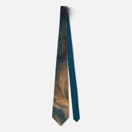 Elegant Gold Accent Tie / Elegante Krawatte Slips