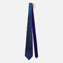 Elegant Gold Accent Tie / Elegante Krawatte Slips