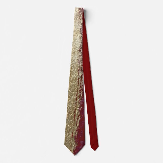 Elegant Gold Accent Tie / Elegante Krawatte Slips (Framsida)