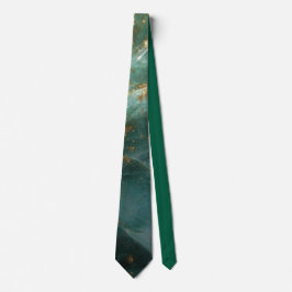 Elegant Gold Accent Tie / Elegante Krawatte Slips
