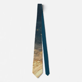 Elegant Gold Accent Tie / Elegante Krawatte Slips