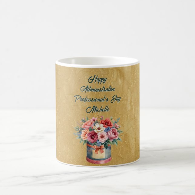 Elegant Gold Administrative Professionals Day Kaffemugg (Center)