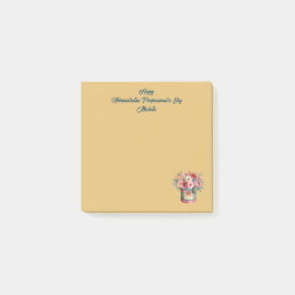 Elegant Gold Administrative Professionals Day Post-it Block