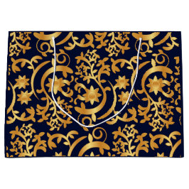 Elegant gold and dark navy