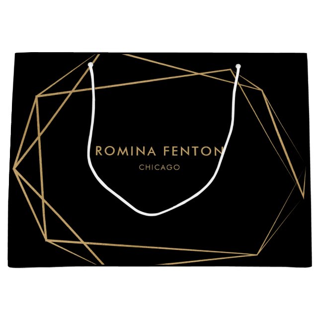 Elegant Gold Foil Ramar Modern Professionell (Framsidan)