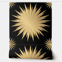 Elegant Gold Golden Black Modern Pattern