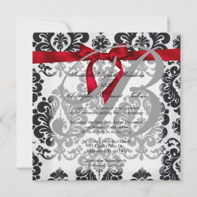 Elegant Golden Accent Guld bröllopsinbjudan Inbjudningar (Framsida)