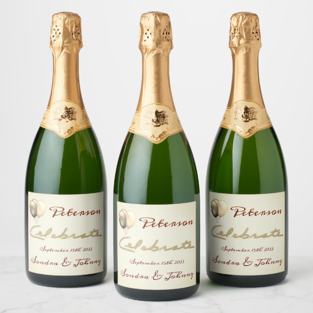 Elegant Golden Celebrate (Flaskor)