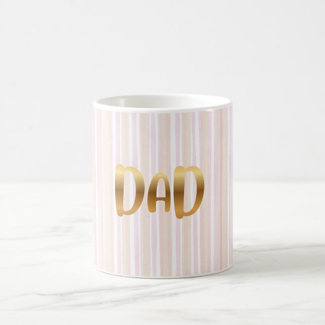 Elegant Golden DAD Mug  Kaffemugg (Center)