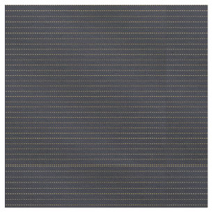 Elegant Golden Gult Dash Rand Bluish Grått Tyg