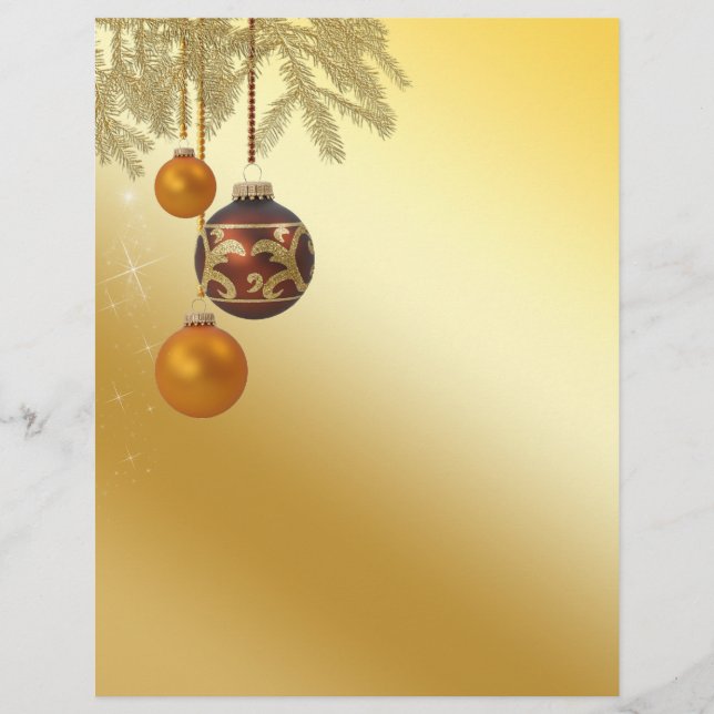 Elegant Golden-jul (Framsida)