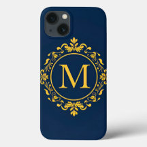 Elegant Golden Monogram Design