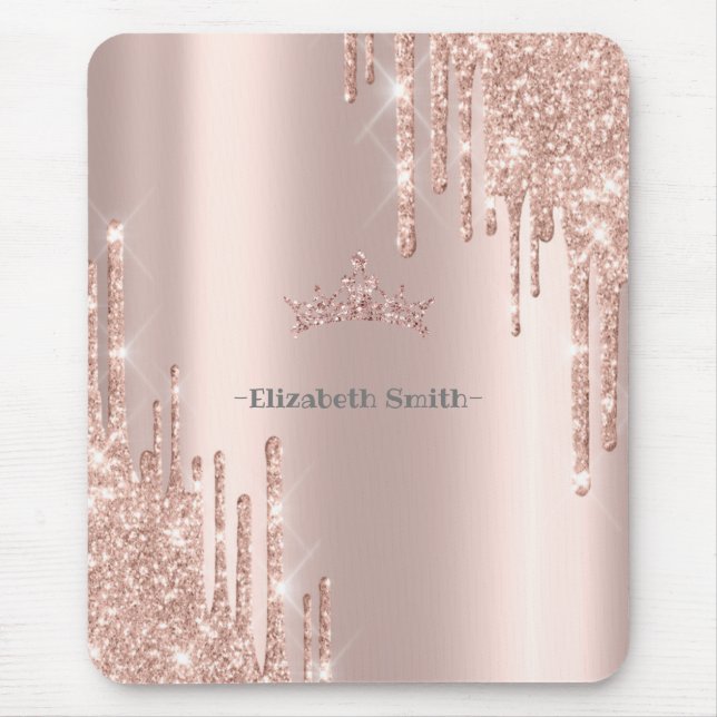 Elegant Golden ro glitter, Musmatta (Framsidan)