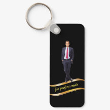 Elegant GoldPromotional Personlig Business Man