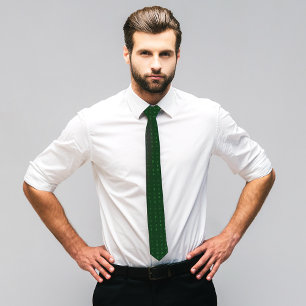 Elegant Golf Icons Mönster Neck Tie Slips