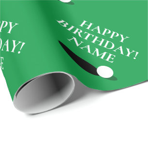 Elegant golfdagen papprare för golfer presentpapper