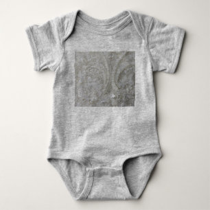 elegant Gomt chic, vit noshörtpärl snöre T Shirt