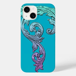 Elegant Goth Design i Blue