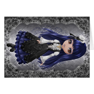 Elegant Gothic Aristocrat Hälsningskort