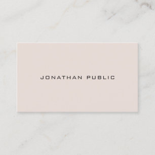 Elegant Gothic Font Minimalist Plain Professionell Visitkort