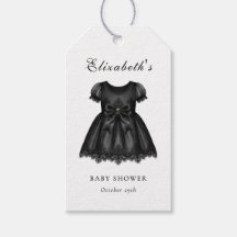 Elegant gotisk babyfest