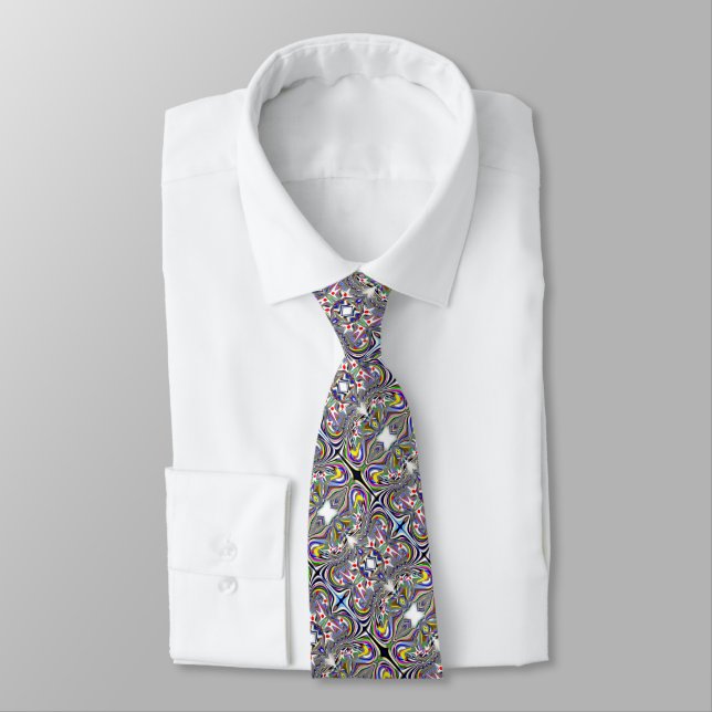 Elegant grå för män slips (Bunden)