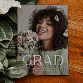 Elegant Grad Overlay Text Studenten meddelande