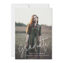 Elegant Grad Photo Studenten Anpassningsbar