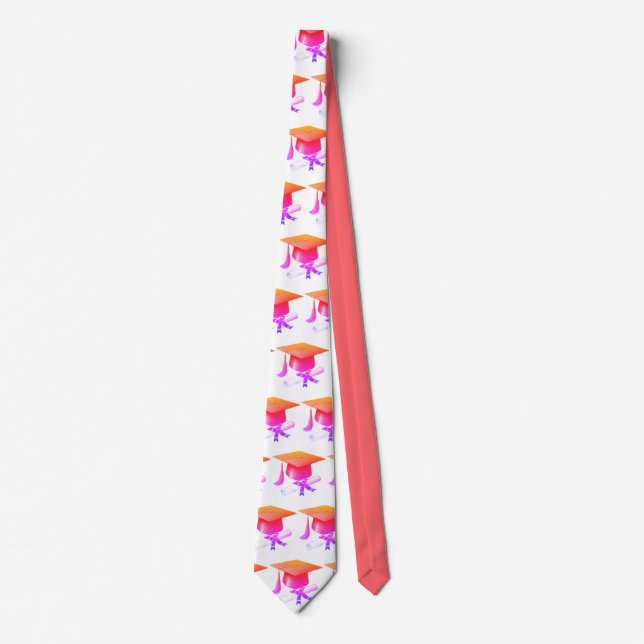 Elegant Graduation Neck Tie Slips (Framsida)