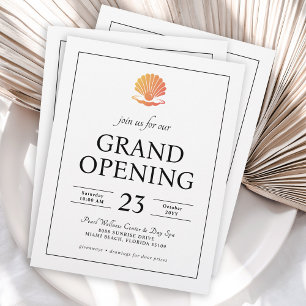 Elegant Grand Open Flyer Spa, salon, företag