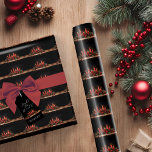 Elegant Gräs Bough Candle Garland - jul Presentpapper<br><div class="desc">Elegant Gräs Bough Candle Garland-julklappen med elegant bilder av en fantastisk gräs-buske med röda ljus och ribbor,  glödande varmt Om du behöver hjälp eller matchande föremål kan du kontakta oss på cedarandstring@gmail.com.</div>